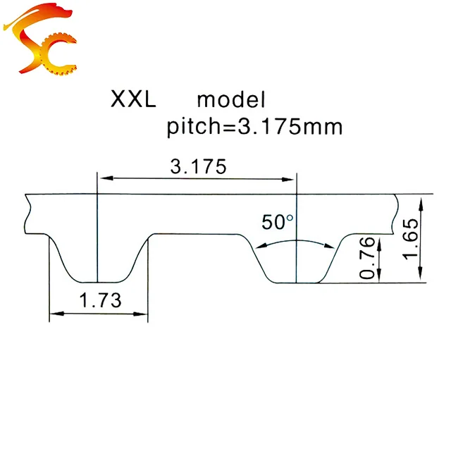 10pcs B114xxl Closed Loop Rubber Drive Belt Width 5mm/6mm/7mm/10mm/15mm