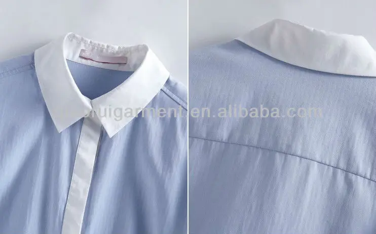 High Quality Long Sleeve Contrasting Color Slim Shirts For High Quality Long Sleeve Contrasting Color Slim Shirts For