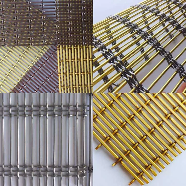 metal mesh cladding, metal fabric, architectural wire mesh