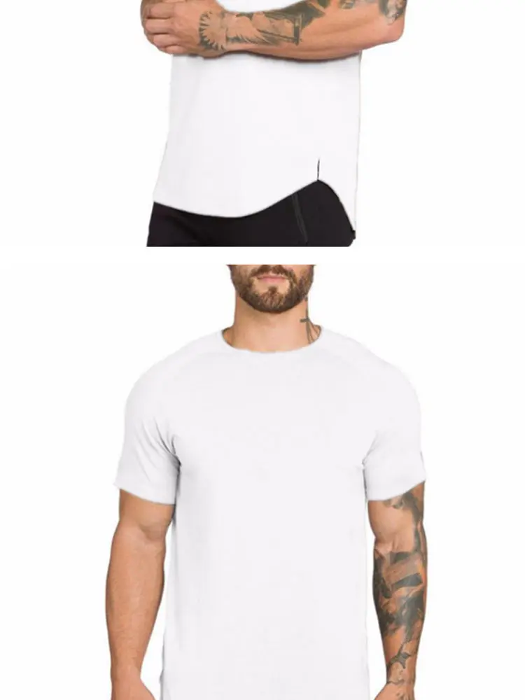 cotton spandex mens t shirts