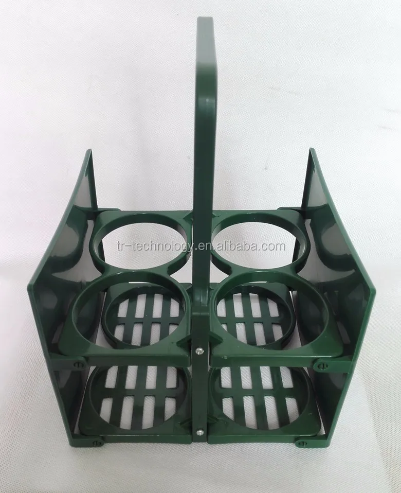 Trplastic 4 Pack Beer Bottle Holder,High Quality Plastic 4 Pack Beer
