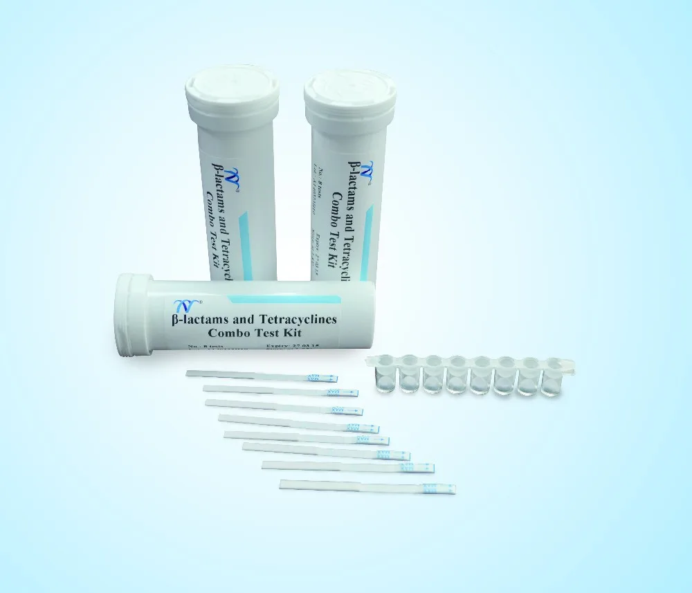 
Beta-lactams and Tetracyclines Combo rapid test kits for milk/rapid test strip 