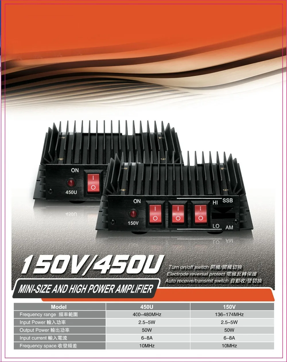 Lowest Price In Alibaba Vhf Power Amplifier Bj150v For Mini Cb Radio