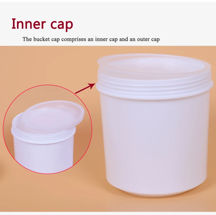 1l Pail Plastic Paint Bucket With Screw Lid Buy Plastic Paint Bucket