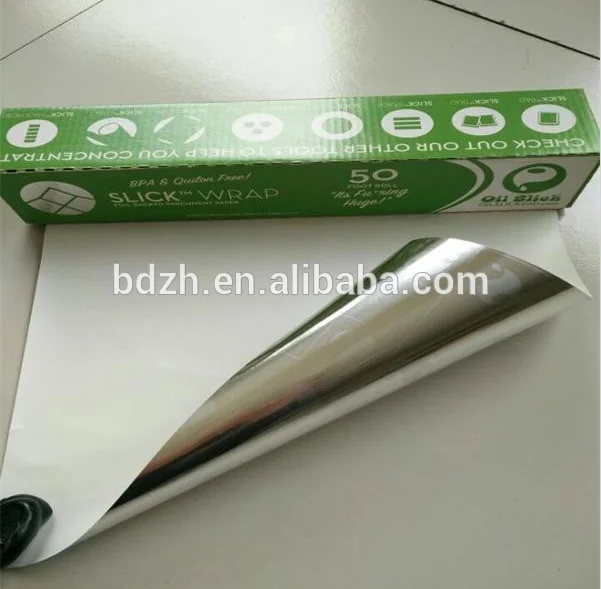 High Temperature No Stick Silicone Coating Aluminum Foil Lined