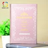 custom printing marks decoration fake binding elastic band book safe