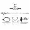 ADSS OPGW fiber optic suspension bridge cable clamp for telescopic poles
