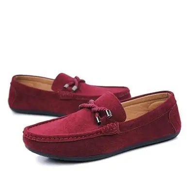 

Men Casual Moccasins Men Loafers High Quality Leather Shoes Men Flats Gommino Driving Shoes