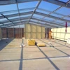 Mechanical workshop tools large span steel space frame warehouse construction