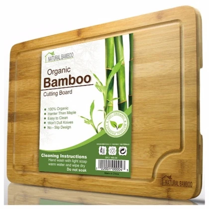 

Extra Large Wood Cutting Board Set Kitchen Chopping Board Bamboo Cutting Board With Juice Groove