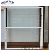 Storm impact waterproof aluminum frame glass rolling shutter window