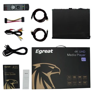 Egreat A11 home theater HDR bit 4K Blu-ray build-in HDD Media Player
