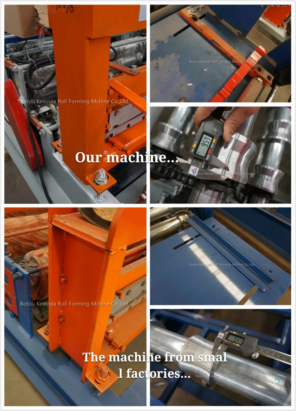 KXD ceiling T bar T grid roll forming machine