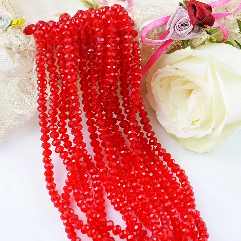 

Free Shipping 27 Colors Option 1- Hollow Rondelle Faceted Glass Beads for Jewelry Making,China Glass Beads for Decorating, Please refer to colour card