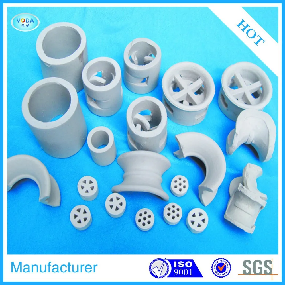 
Ceramic Raschig Ring In Distillation Column Tower Packing 
