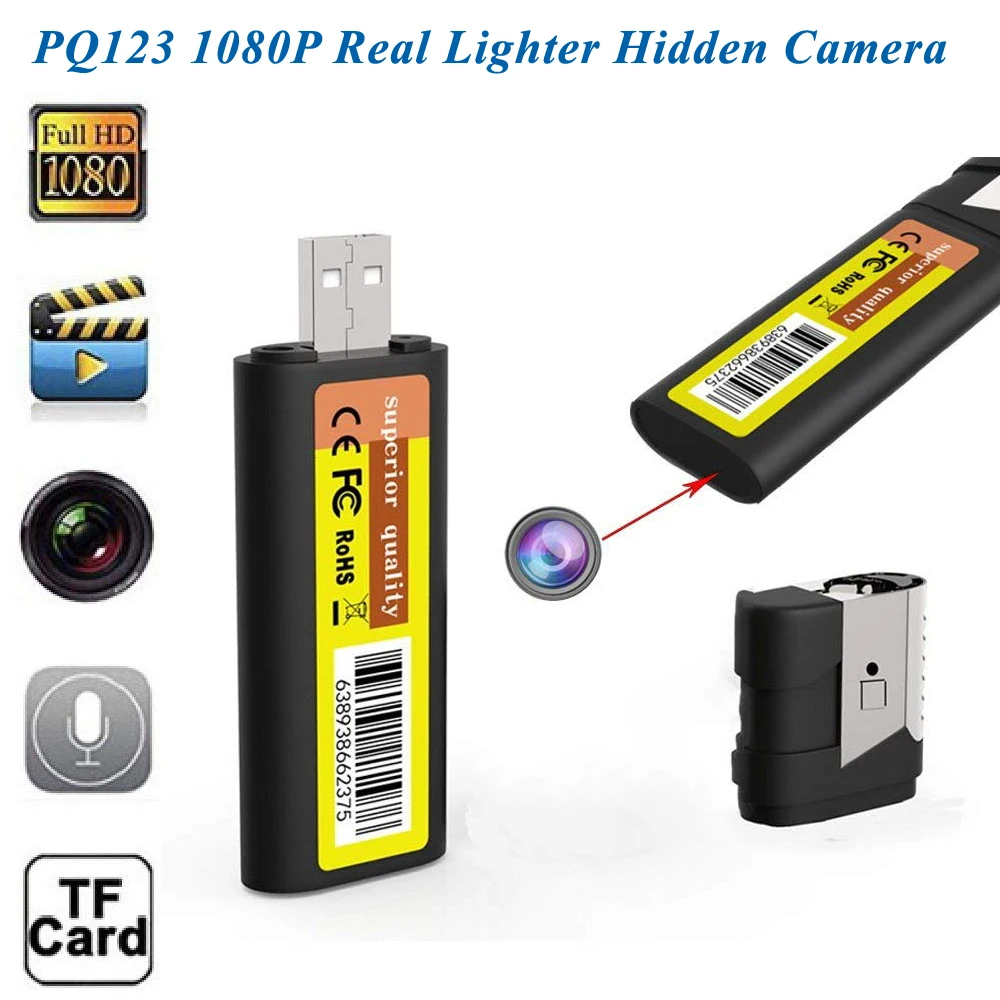 The New Lighter Hidden Hd Camera 1080p True Lighter Camera Video