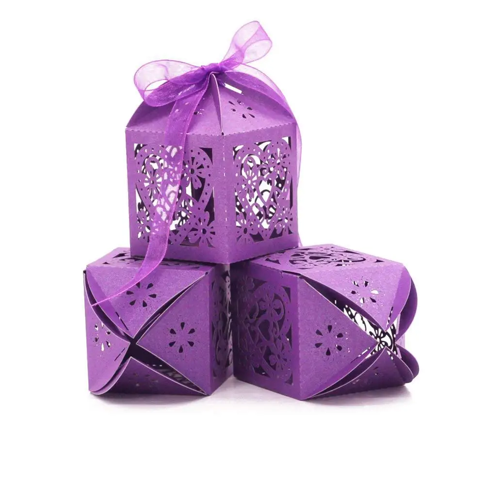 Buy Leorx Luxury Wedding Sweets Candy Gift Favour Boxes Bomboniere