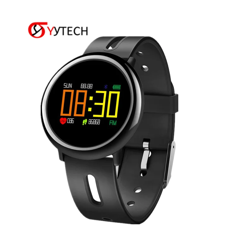 

SYYTECH HB08 smart watch Bluetooth heart rate blood pressure monitoring sports waterproof fitness tracker smart bracelet, Black;green;grey;red