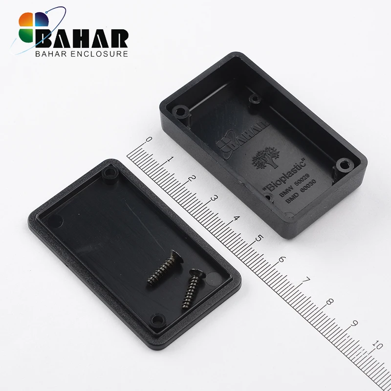 BMD 60030 white black plastic ABS desktop enclosure