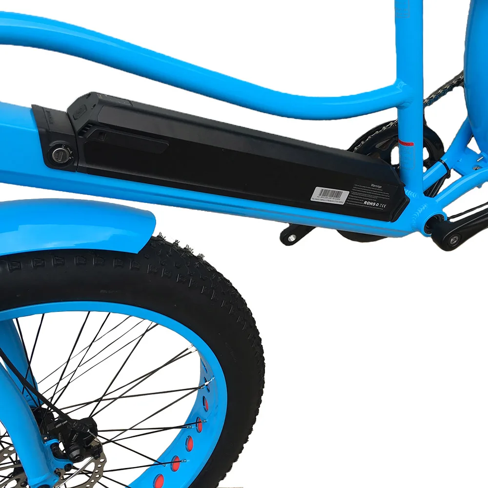 High Power 1000w Beach Cruiser Fat Tire Electric Bike For Sale Buy