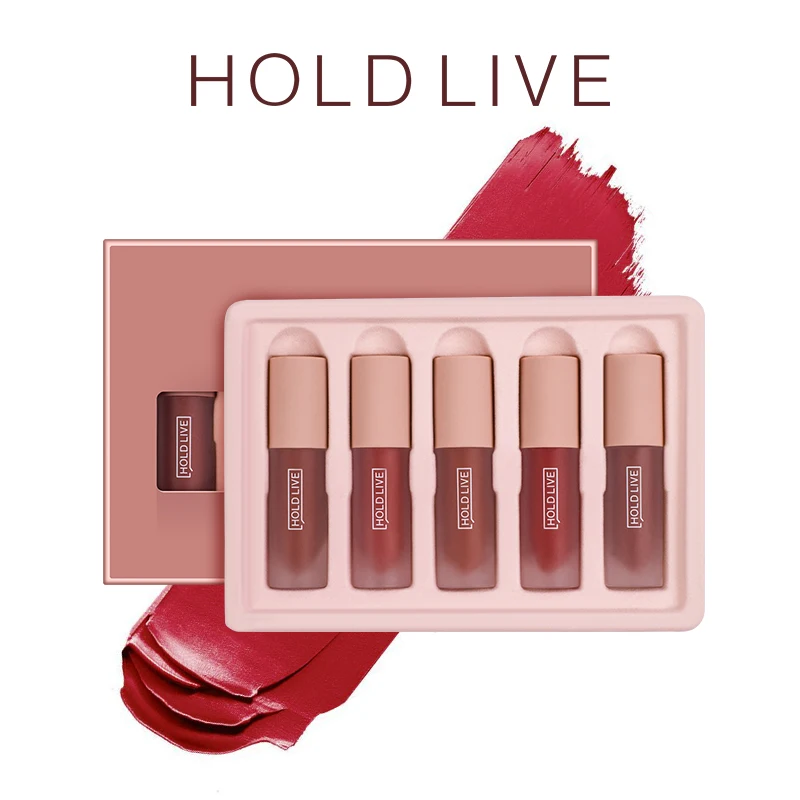 

HOLD LIVE brand makeup liquid lipstick , lip gloss set