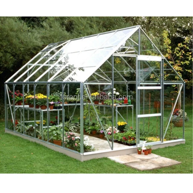 
Aluminum alloy steel frame PC board garden greenhouse 