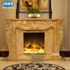 Wholesale Price Decorative Travertine Marble Fireplace Parts Surrounds