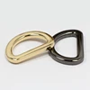 Gun color zinc alloy Large bag strap d rings buckle for backpack hardware