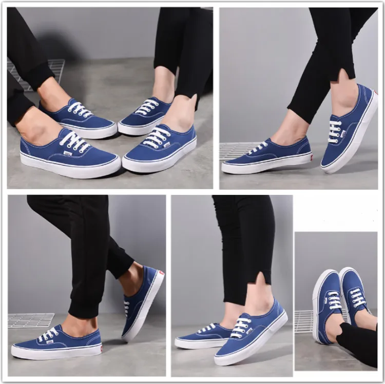  Flat canvas sneakers custom sport boat board Shoes skateboard shoes