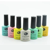 

New Hot Professional in 8ml bottle Gel Nail Supplier soak off color uv gel nail polish