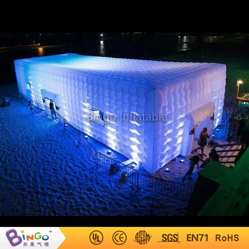 2018 Led Lighting Inflatable Tent Square Camping Party Military Product On 2018 Led Lighting Inflatable Tent Square Camping Party Military Product On