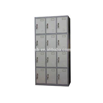 simple wardrobe/12 door cheap storage cabinets/ classroom locker