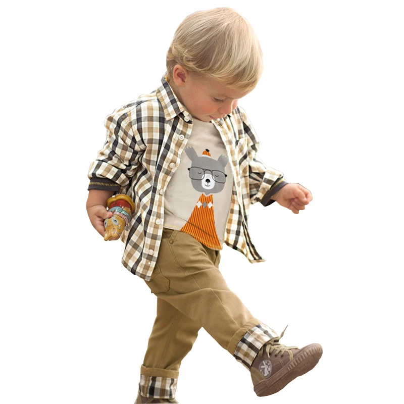 Wholesale Baby Wear Spring Children's Clothes Boys Toddler Fashionable  Kids Boutique Clothing Sets