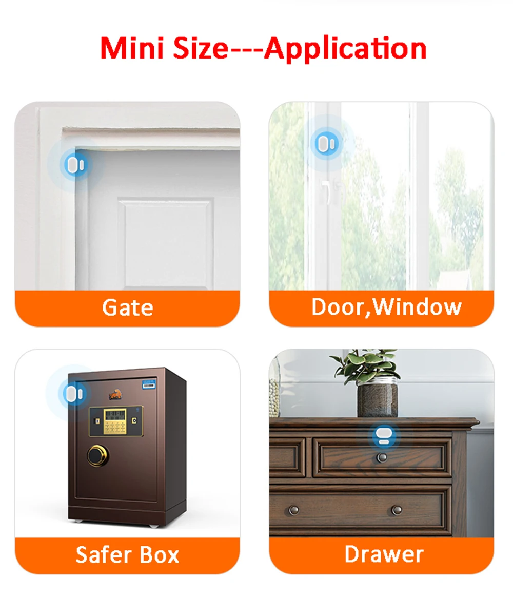 Tuya Powered Smart Life ZigBee Smart Home ZigBee Gateway PIR Door Temperature Humidity Sensor Home Automation