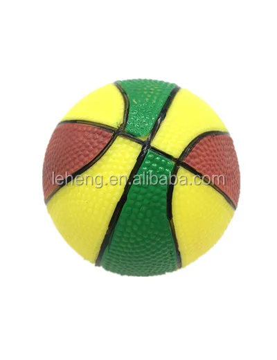 
Cheap mini plastic basketball and soccer squeeze bb toy ball 