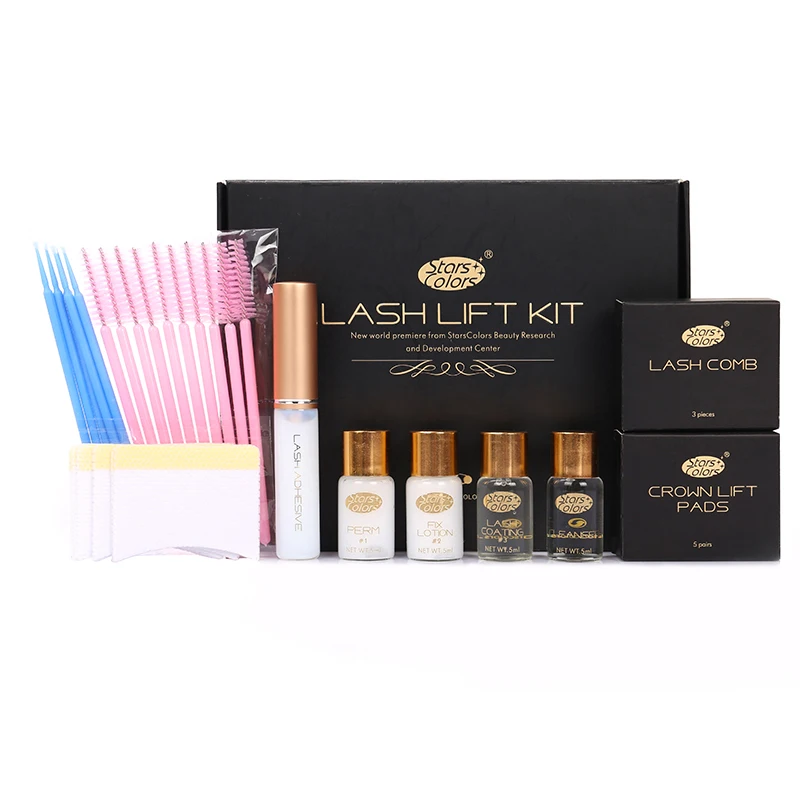 

Hot Sell eyelash perming perm kit professional eyelash lift set Luxury eyelash lifting kit