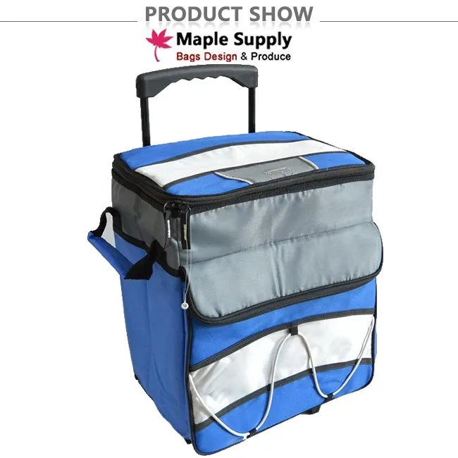 Promotional Large Insulated Rolling Cooler Bag With Wheels Buy
