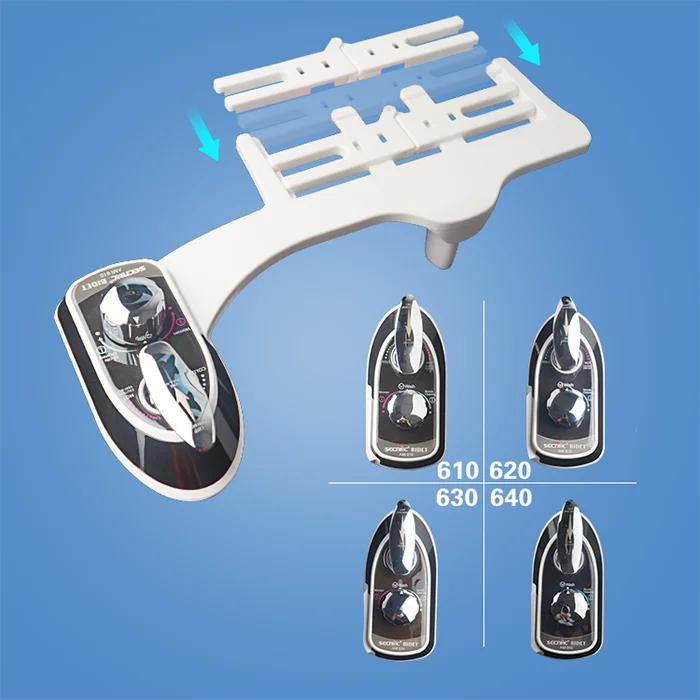 
Secnac Toilet Bidet Single Nozzle Only Cold Mechanical Japanese Bidet 