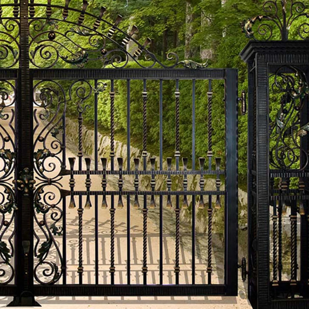Top produttore design classico cancello del giardino cancello di ...