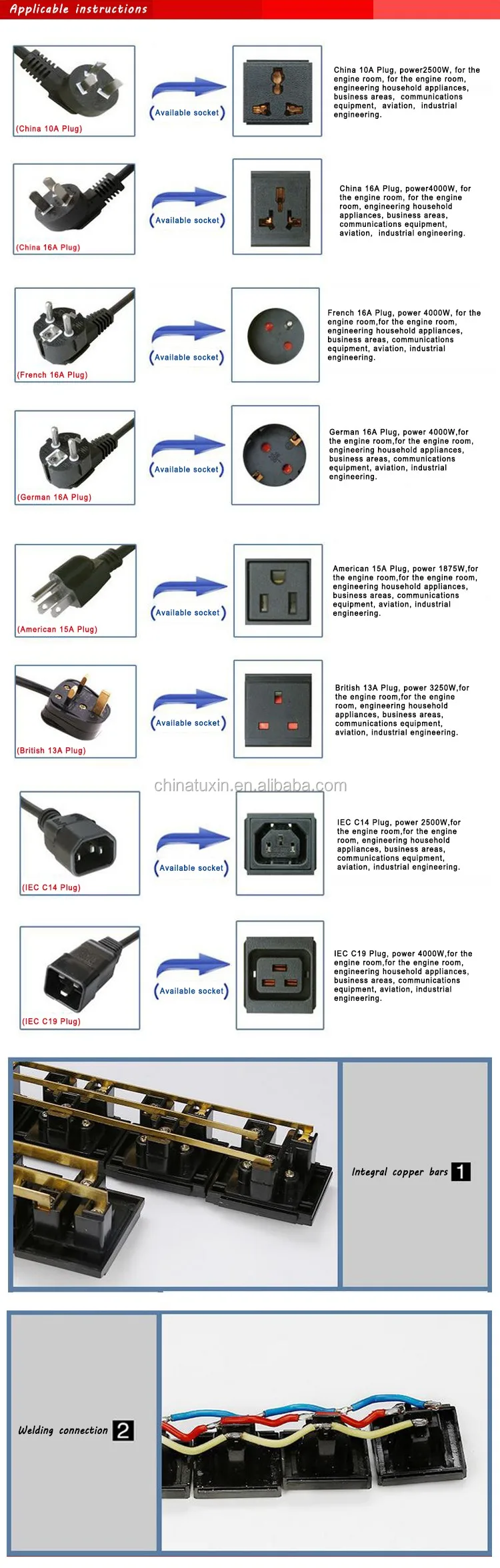 19inch Iec C13/c14+c19/c20 Type Rack Pdu - Buy Iec C13/c14 Rack Pdu,Iec