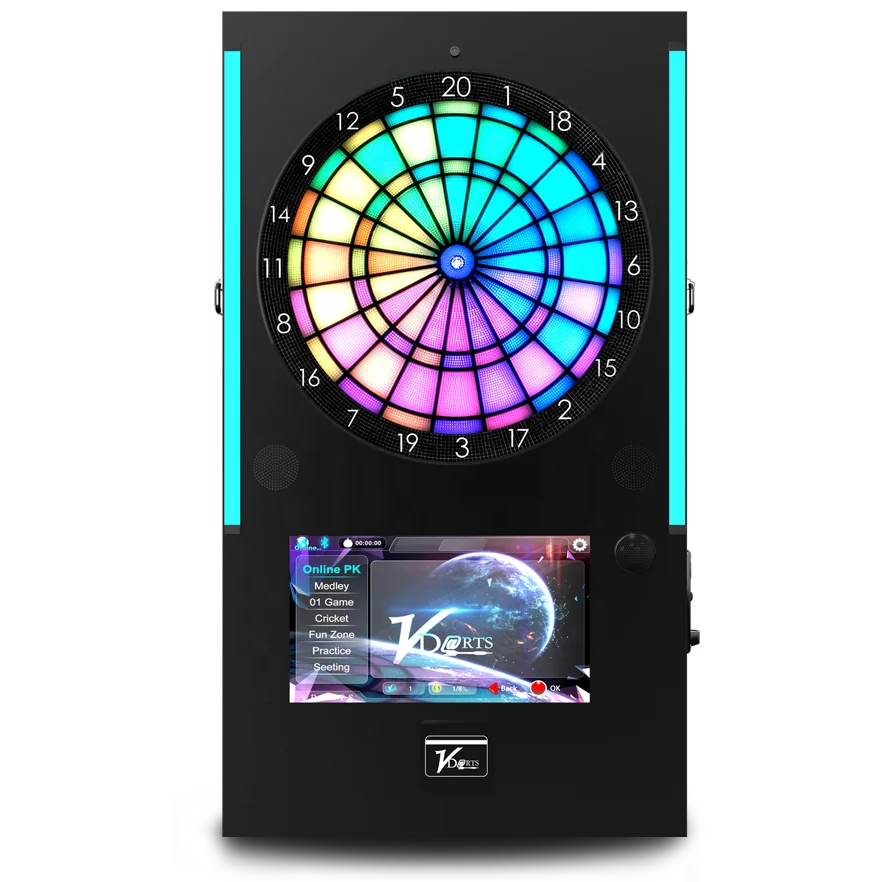 

Dynamic LED Backlight Dart Game Machine Vdarts MiniPlus Dart Board, Black