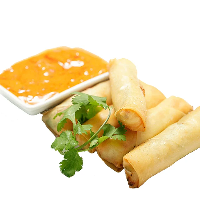 
Fried Instant Food Frozen Vegetarian Cooking Crispy Spring Roll 15g with Halal 
