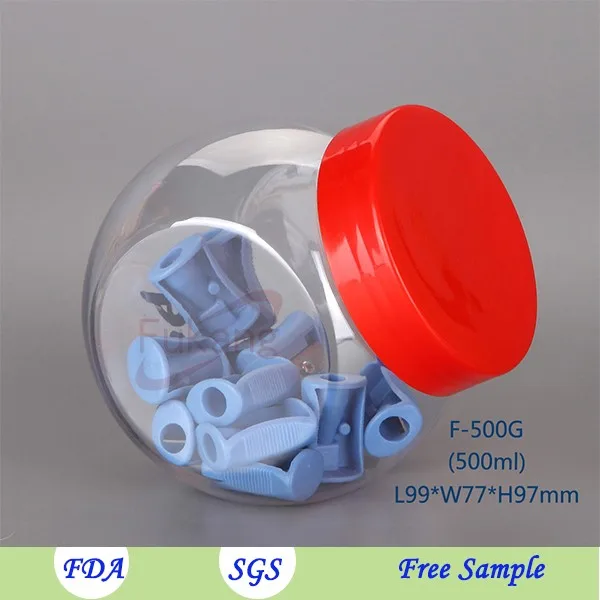 Clear Round Plastic Container 500ml Ball Shape Plastic Container Buy