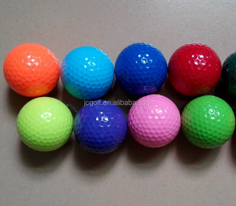 

Brand new colored golf balls in stock