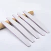 Misscheering 5 Pcs/set Moon Shape Grey Nail File Buffer Sanding Nail Tools 100/180 DIY Salon Nail Tools