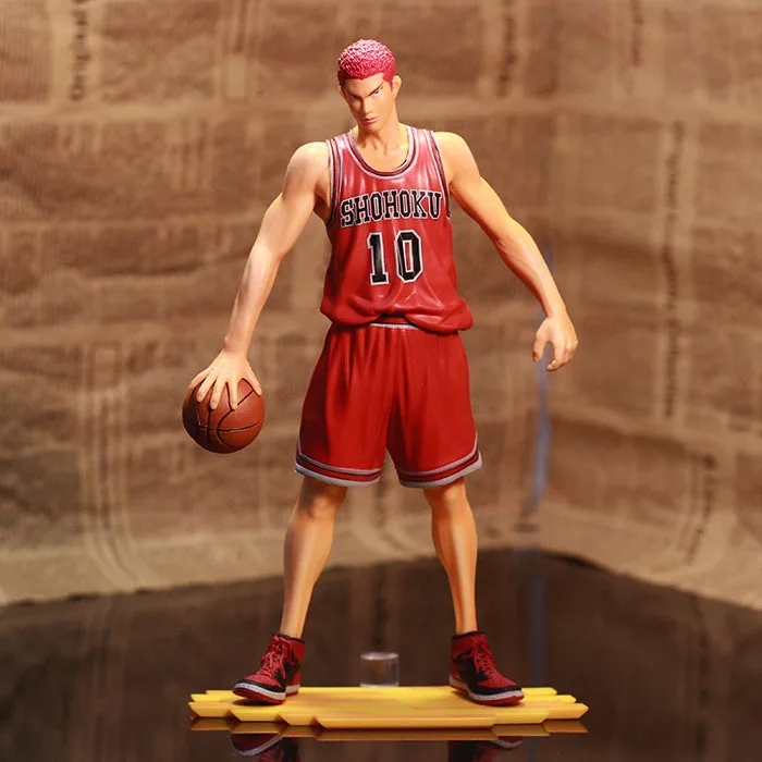 3d 25 Cm Moveable Joints Basketball Player Action Figure Pvc Figurine ...