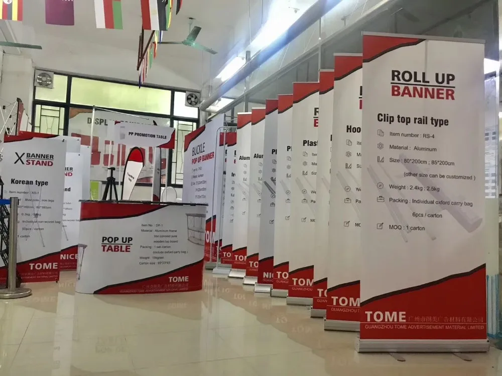 New X Banner Design X Stand Model Flex Banner Stand For Garment