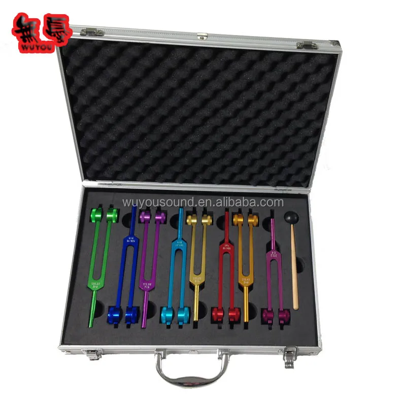 
Chakra Balance and Mind Body Spirit Sound Vabritation therapy tuning fork set 