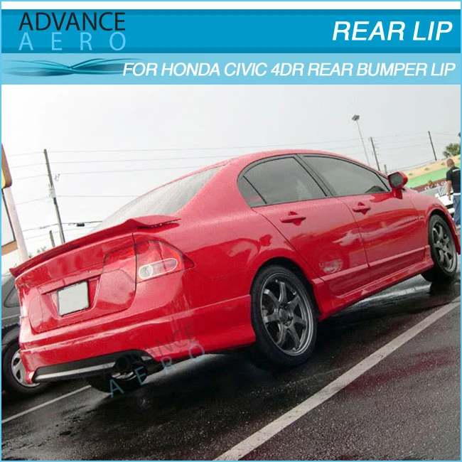 For 2006 2007 2008 2009 2010 2011 Honda Civic 4 Door Bodykit Poly Urethane Body Kit Hfp Style