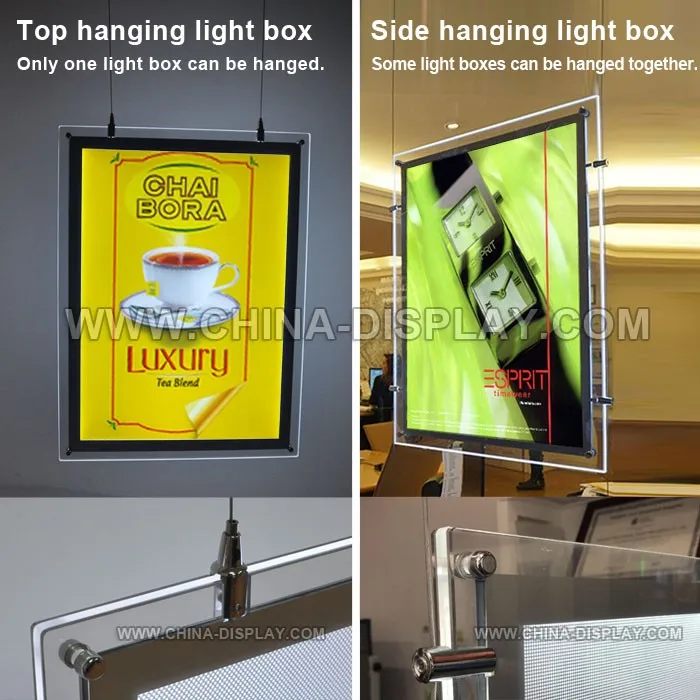 Real Estate Agents Advertising Backlit A3 A4 Acrylic Window Led